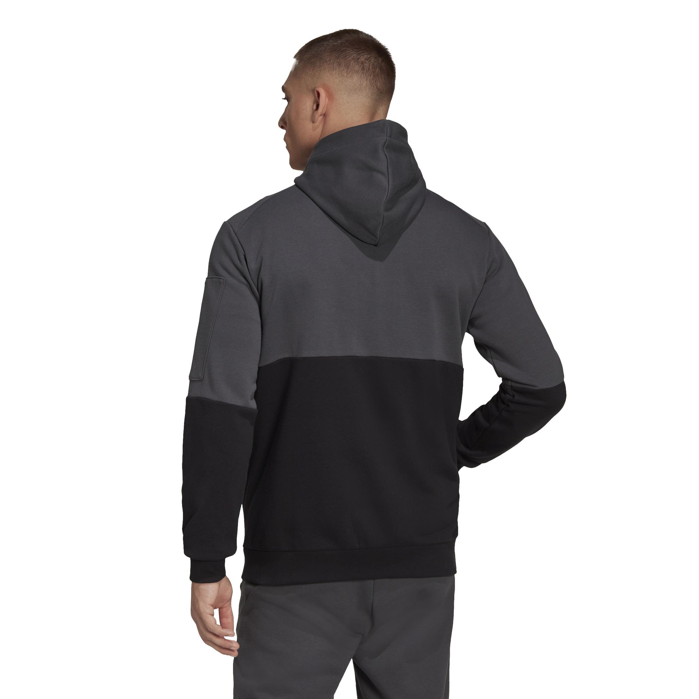 Essentials4Gameday Full-Zip Hooded Jacket, Grey, A901_ONE, large image number 1