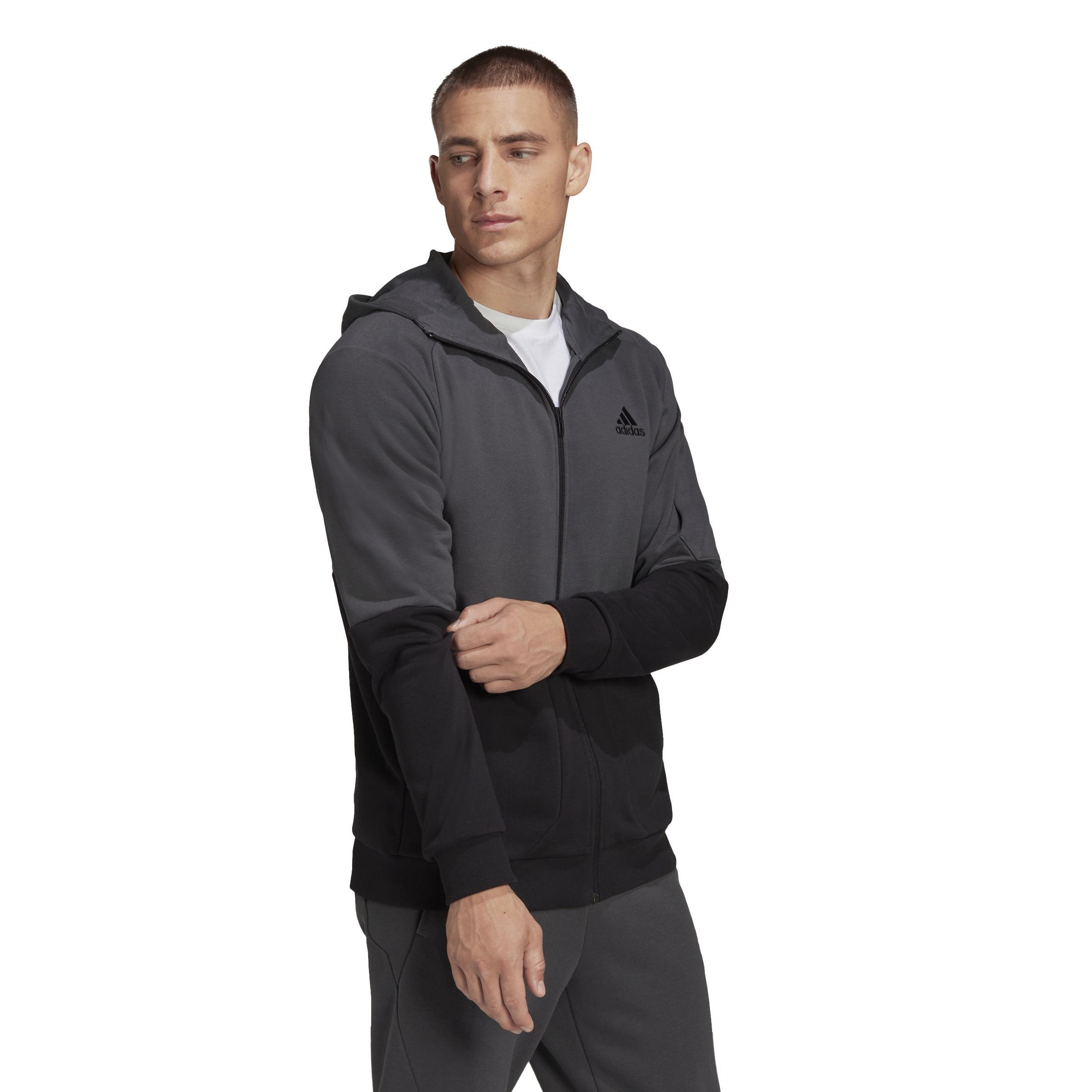 Essentials4Gameday Full-Zip Hooded Jacket, Grey, A901_ONE, large image number 6