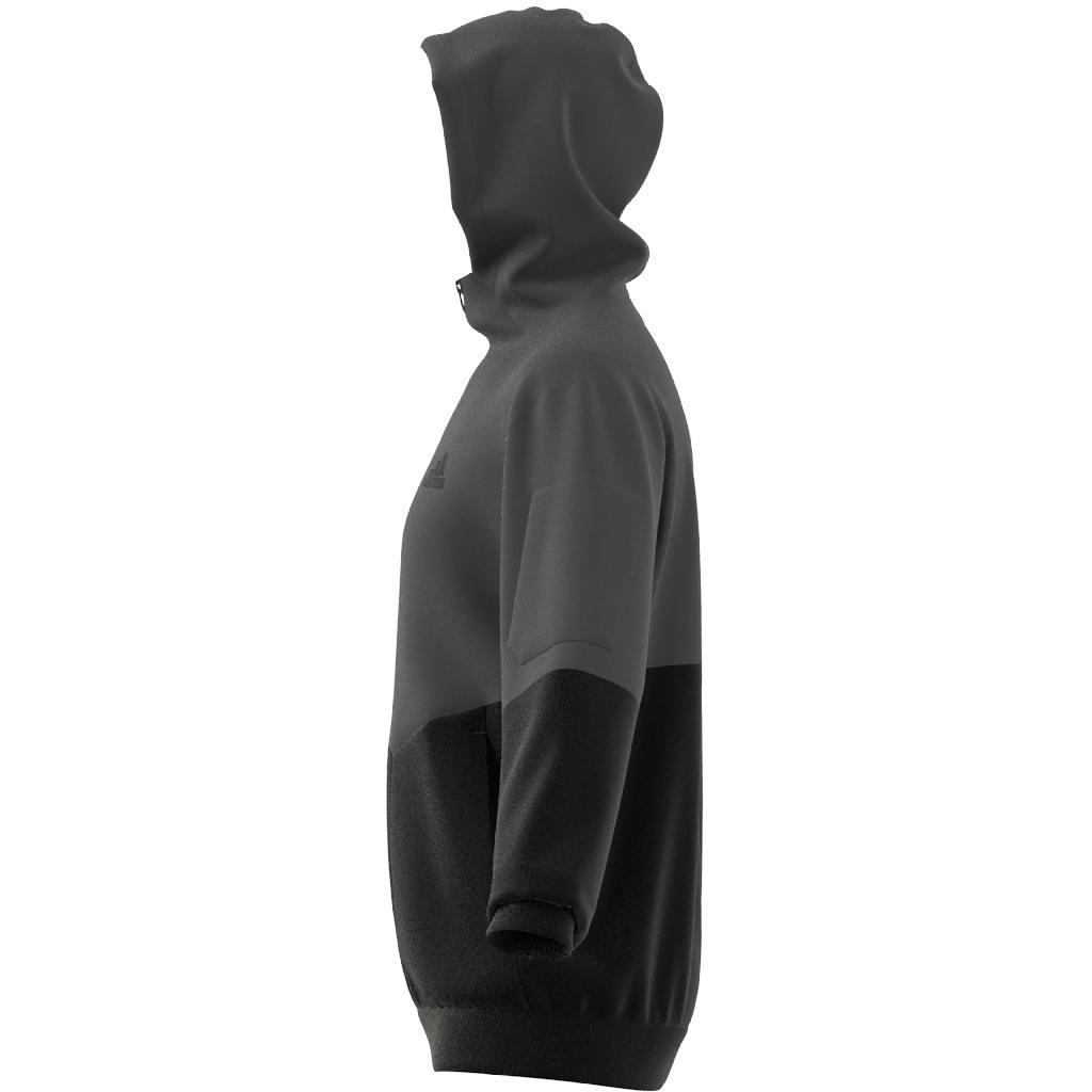 Essentials4Gameday Full-Zip Hooded Jacket, Grey, A901_ONE, large image number 8