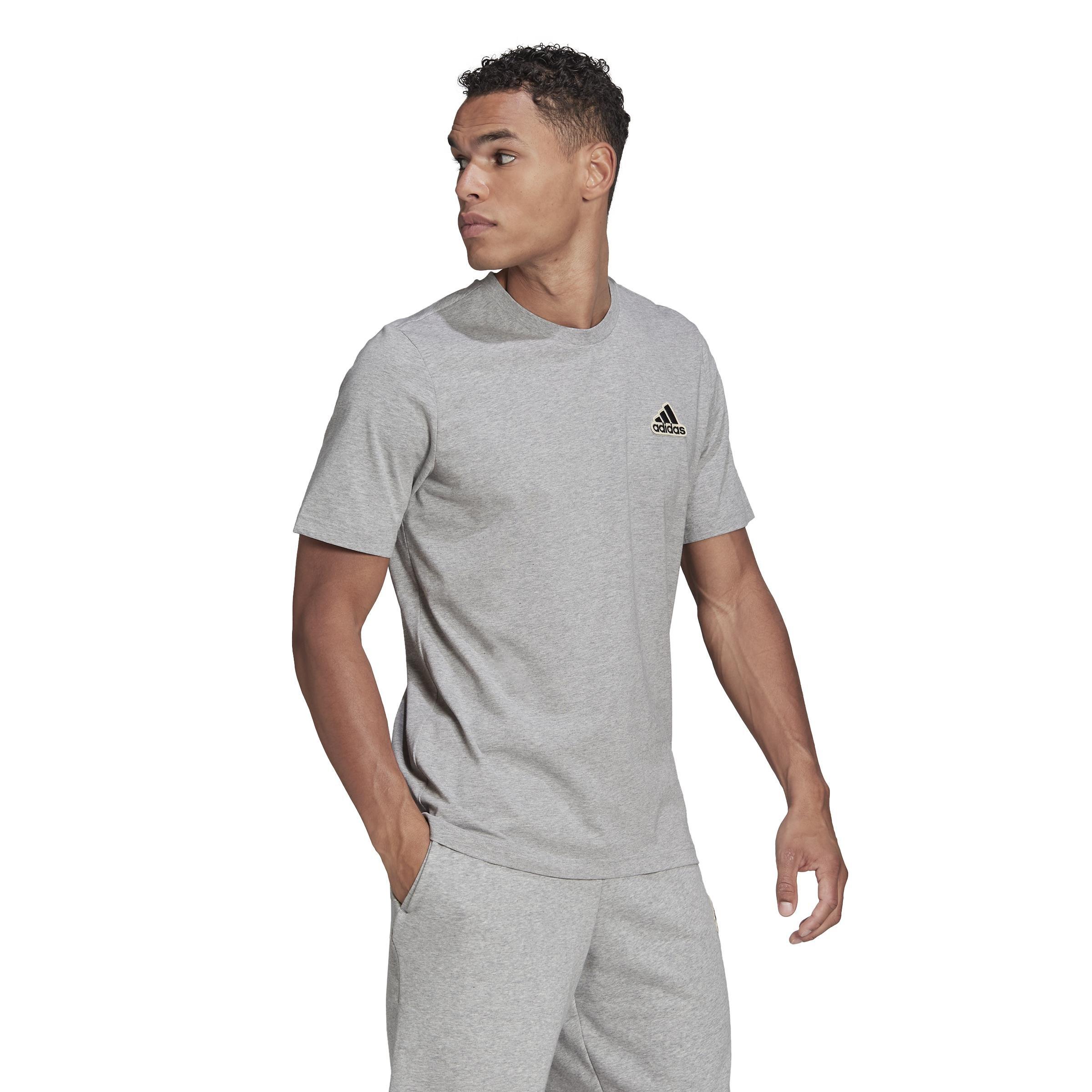 Essentials Feelcomfy Single Jersey T-Shirt, Grey, A901_ONE, large image number 1