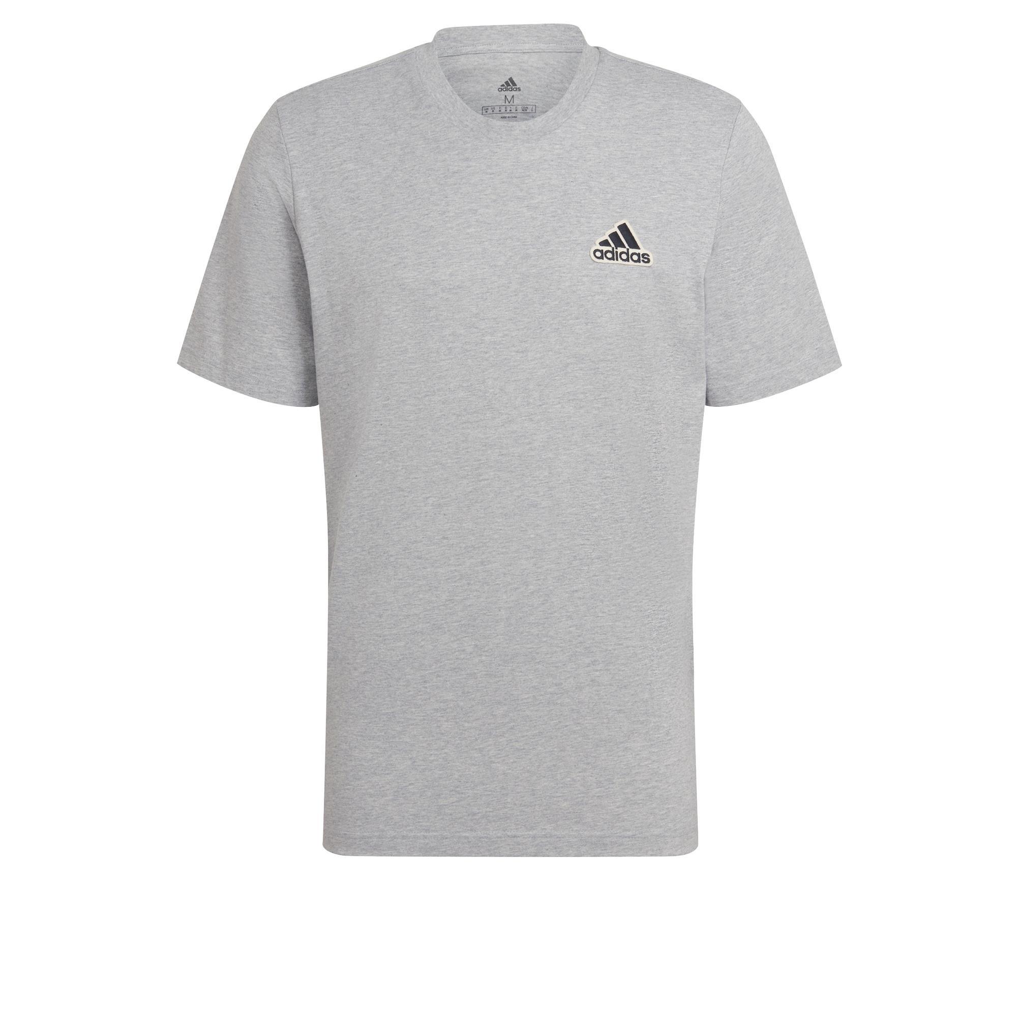 Essentials Feelcomfy Single Jersey T-Shirt, Grey, A901_ONE, large image number 2