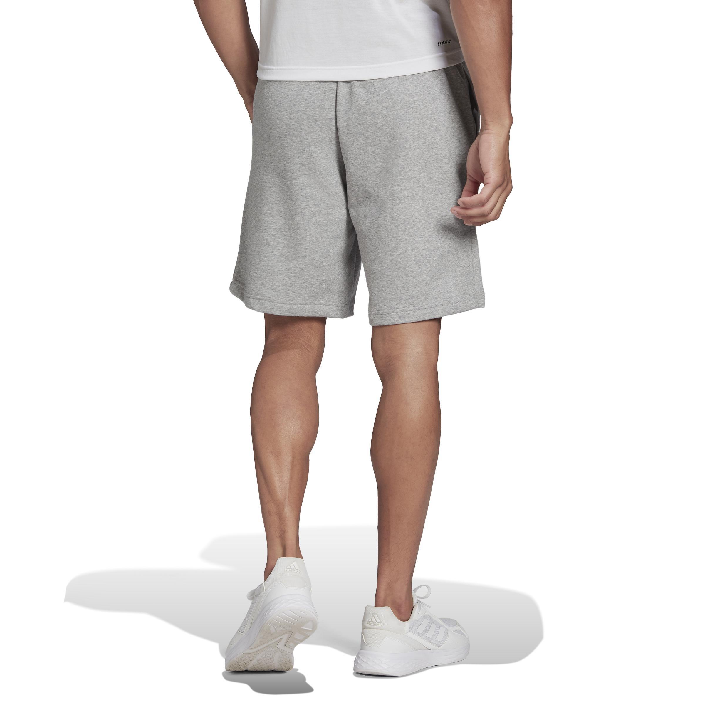 Essentials Feelcomfy French Terry Shorts, Grey, A901_ONE, large image number 6