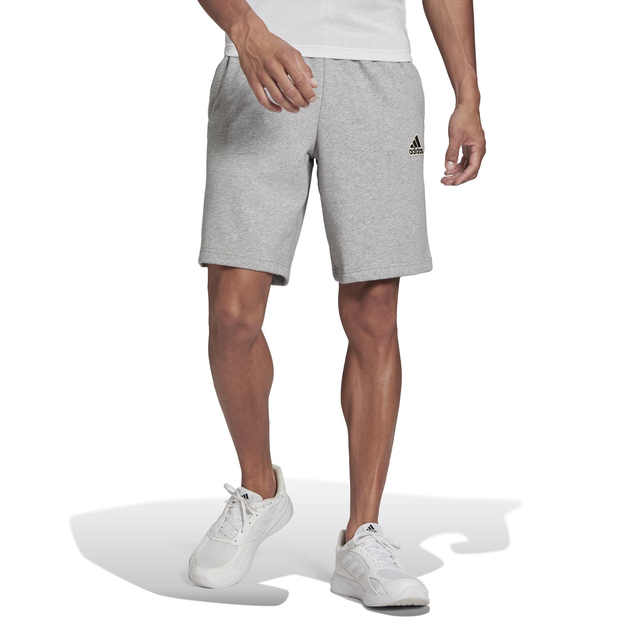 Essentials Feelcomfy French Terry Shorts, Grey, A901_ONE, large image number 15