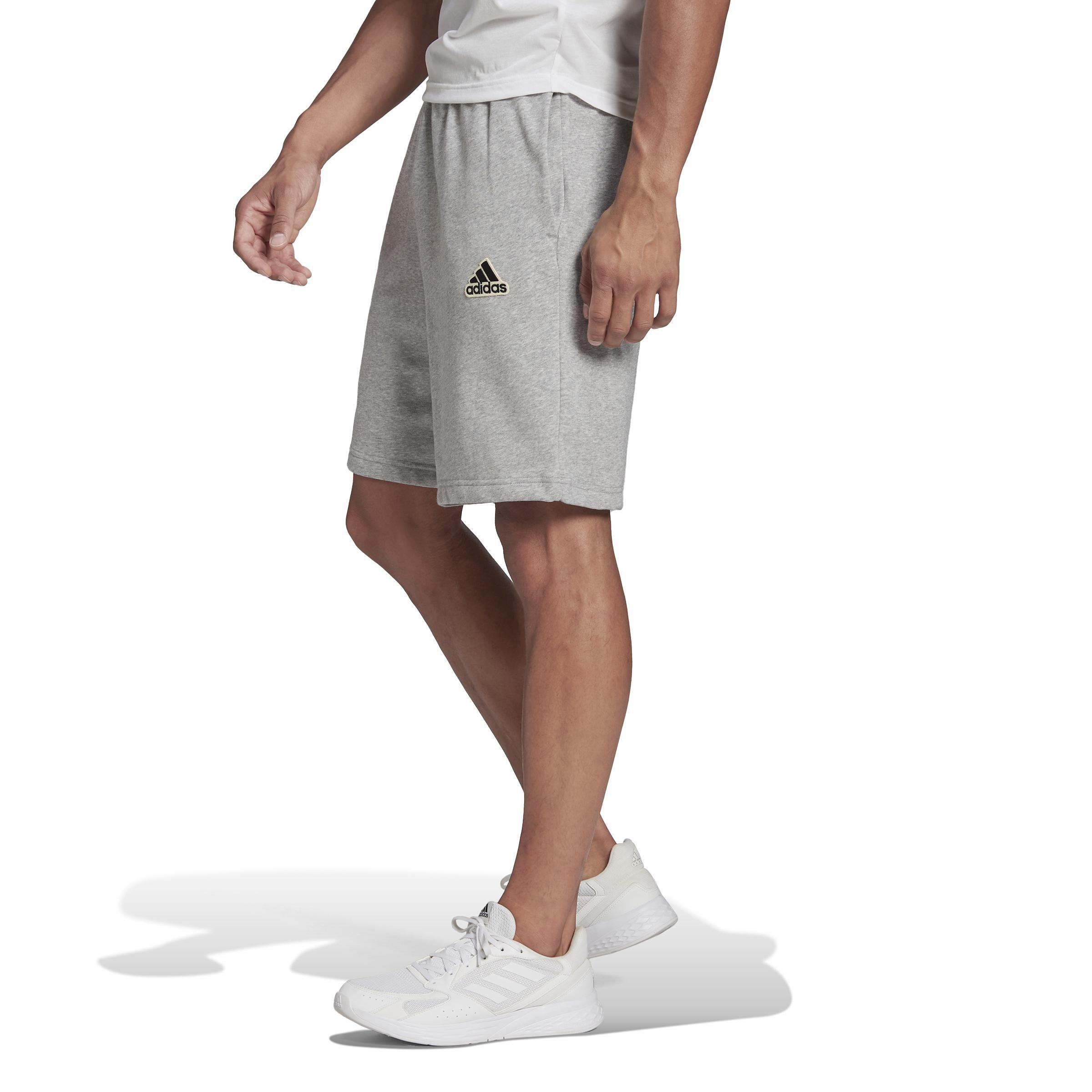 Essentials Feelcomfy French Terry Shorts, Grey, A901_ONE, large image number 16