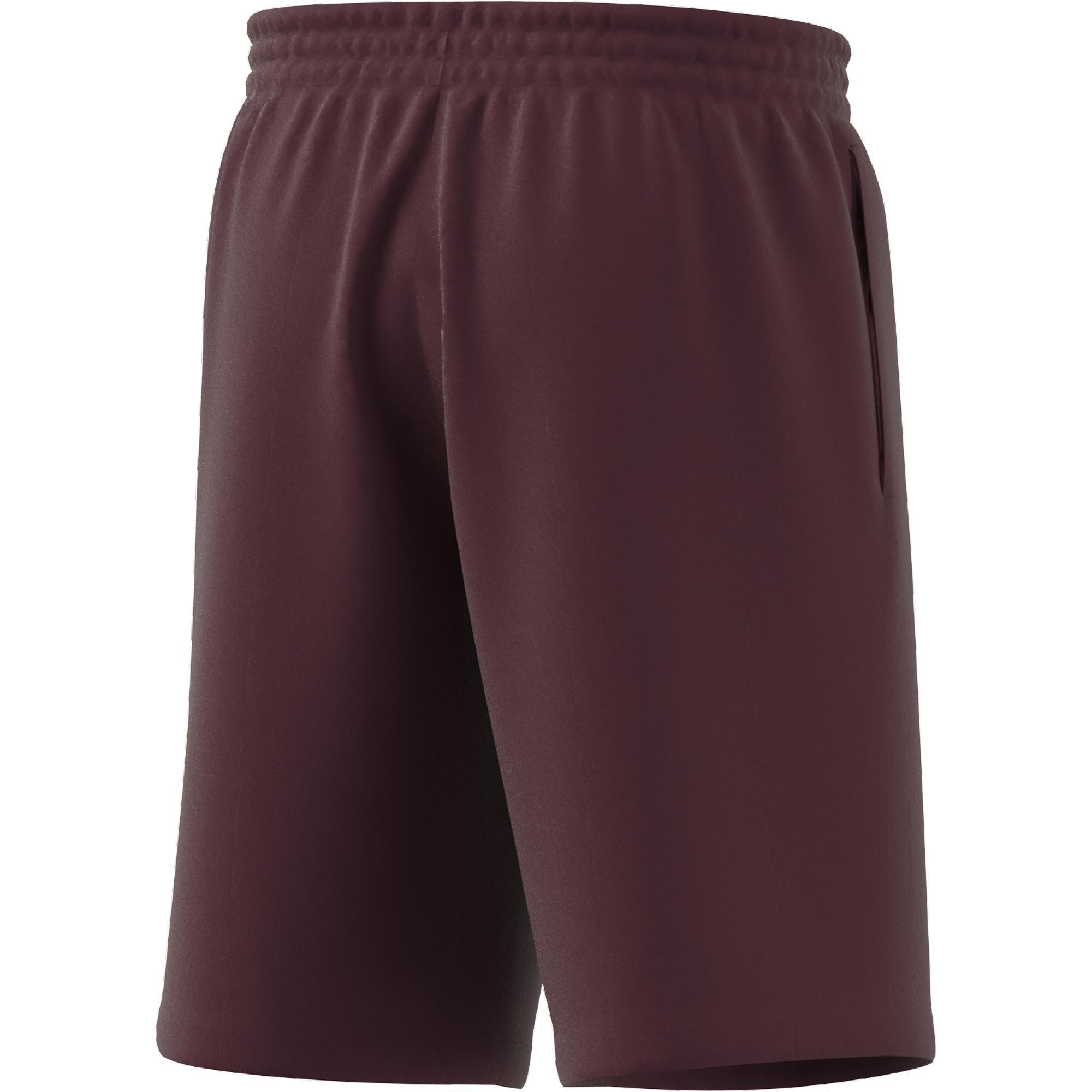 Essentials Feelcomfy French Terry Shorts, Red, , large image number 7