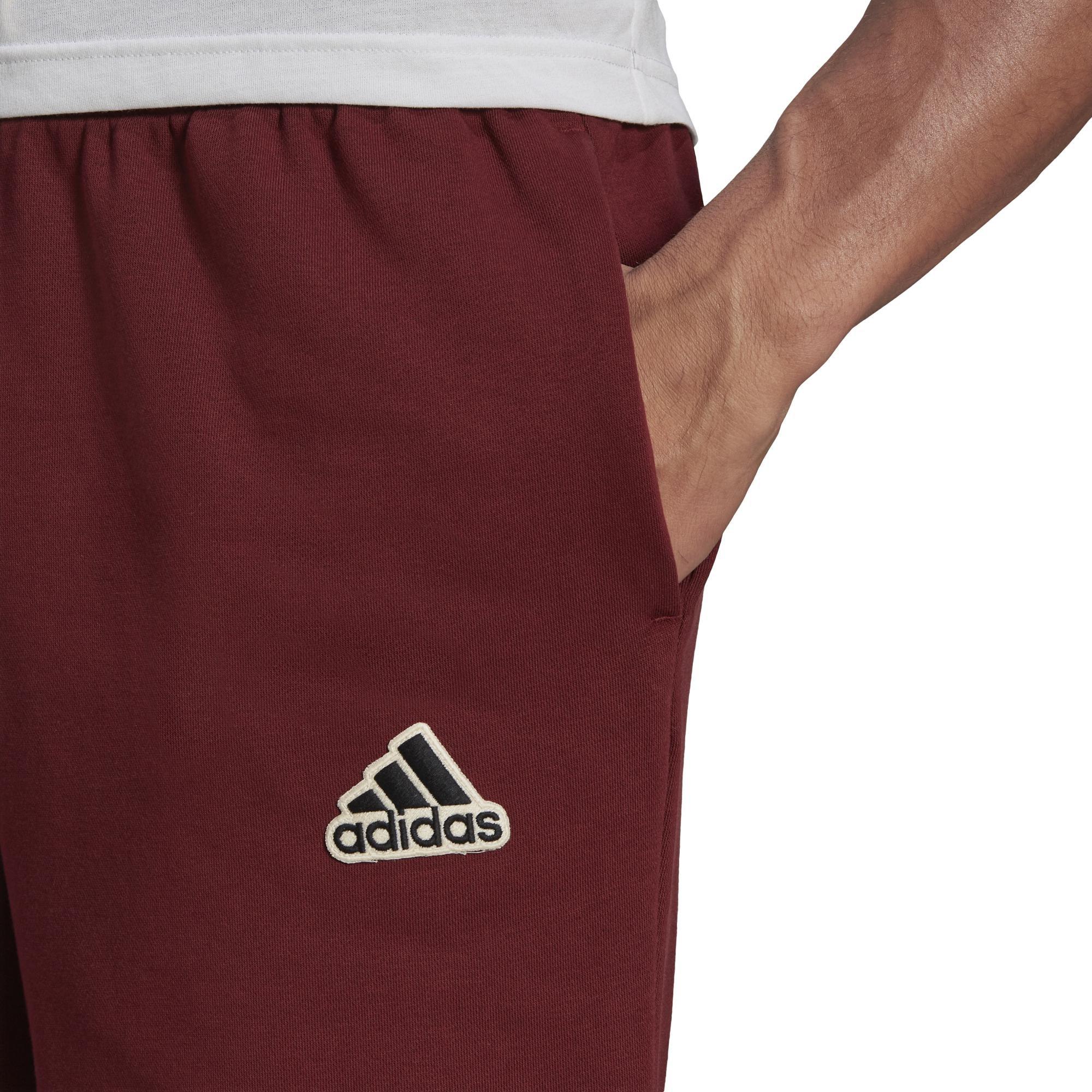 Essentials Feelcomfy French Terry Shorts, Red, A901_ONE, large image number 10