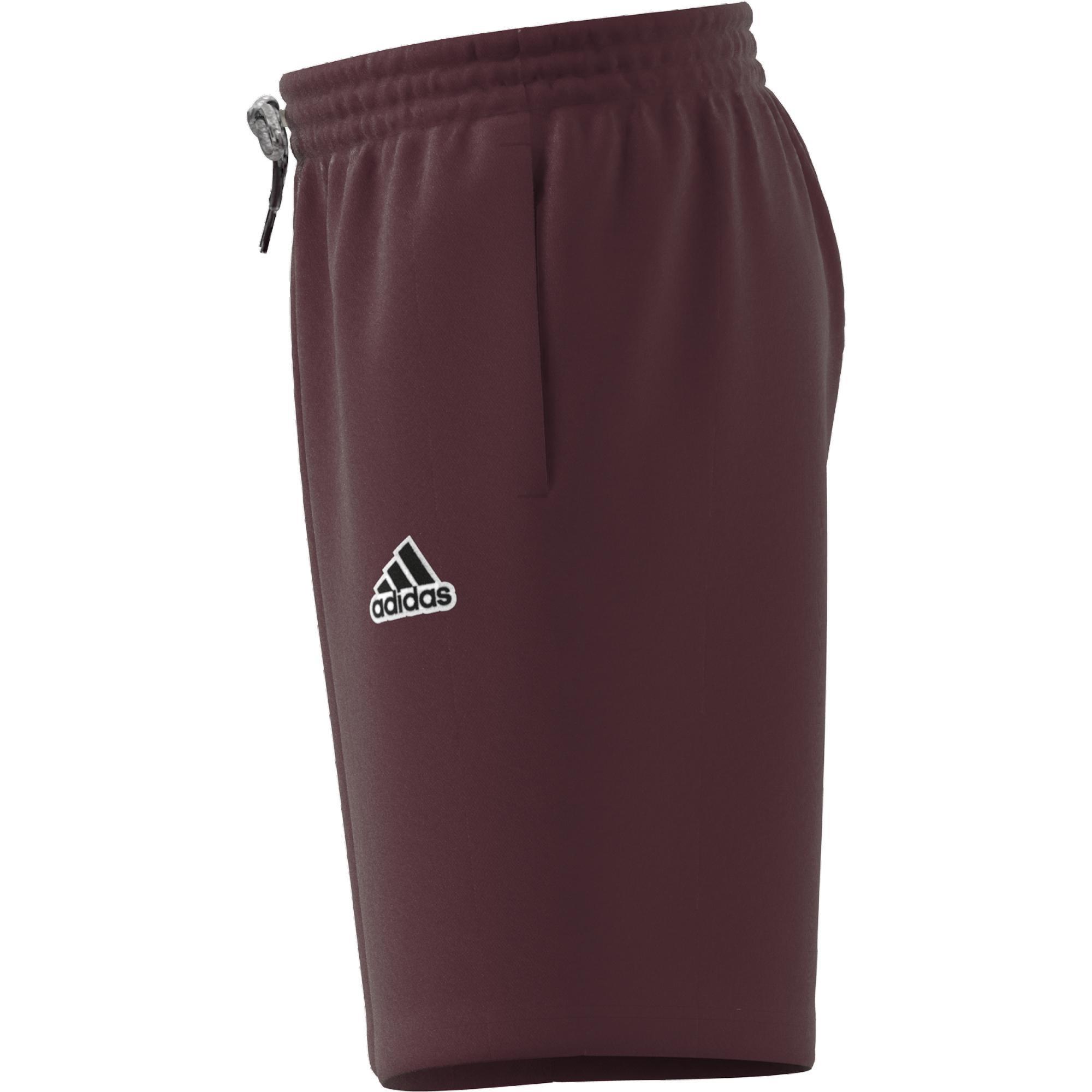 Essentials Feelcomfy French Terry Shorts, Red, A901_ONE, large image number 15