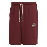 Men Essentials Feelcomfy French Terry Shorts, Red, A901_ONE, large image number 26