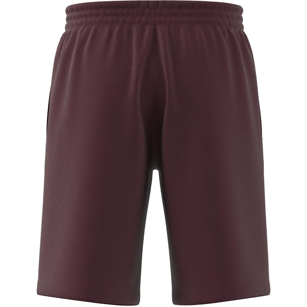 Men Essentials Feelcomfy French Terry Shorts, Red, A901_ONE, large image number 27