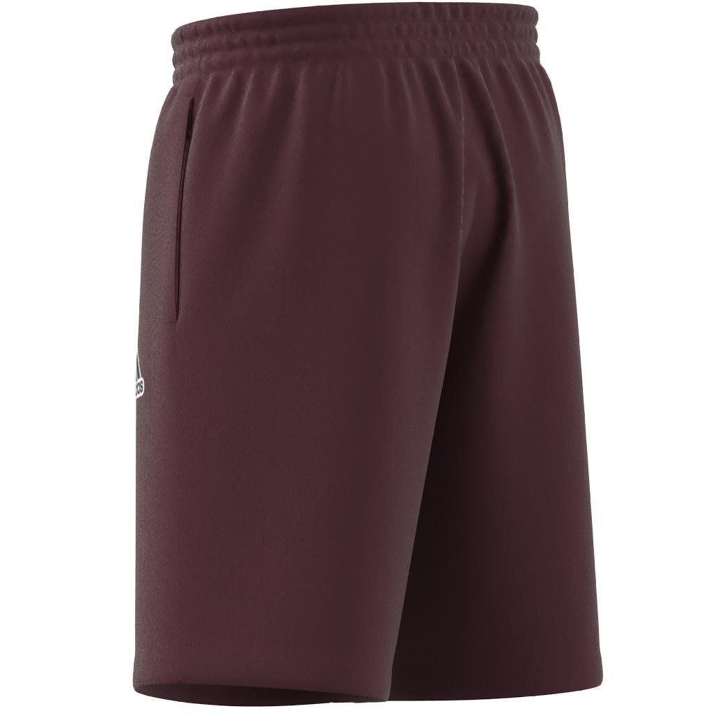 Essentials Feelcomfy French Terry Shorts, Red, A901_ONE, large image number 28