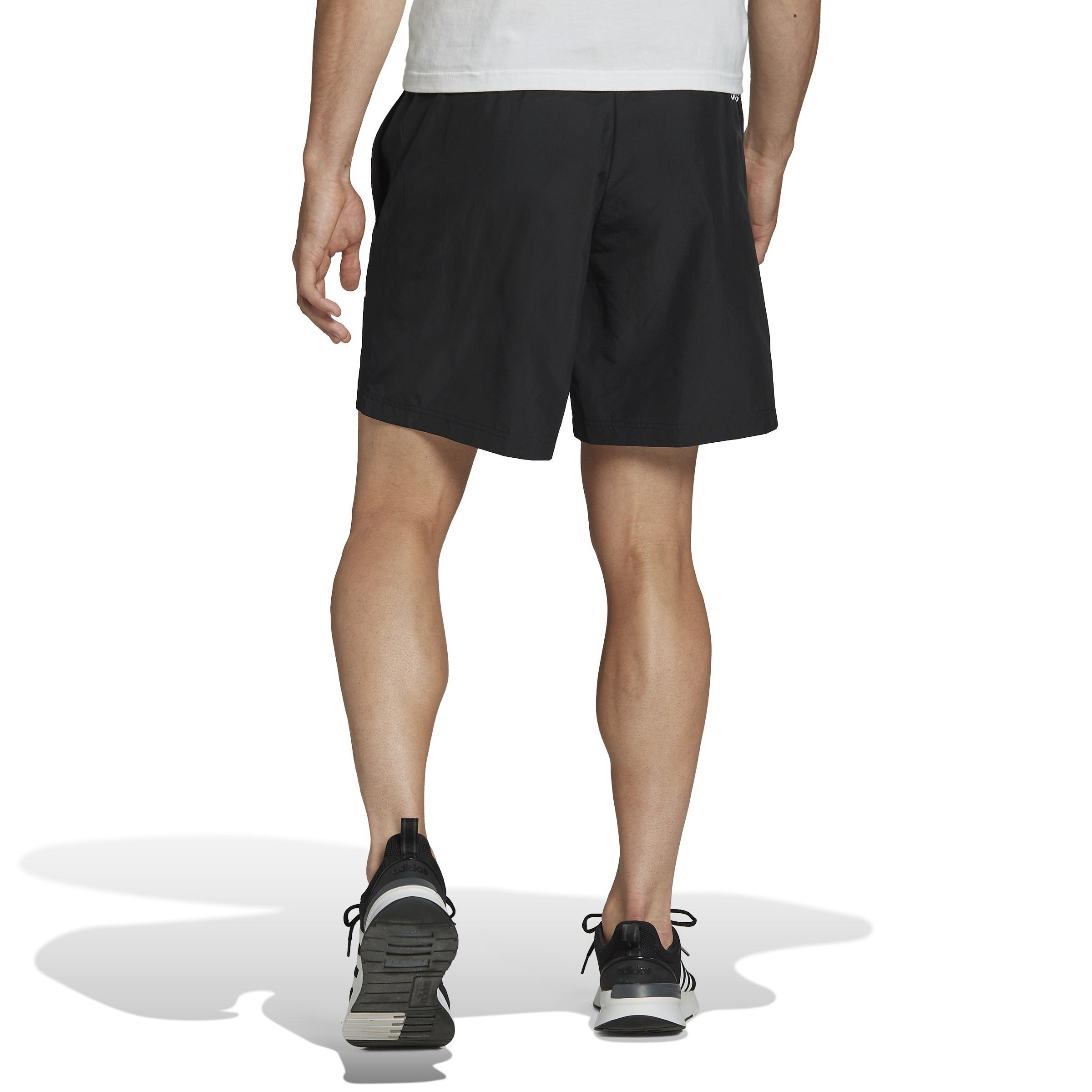 Essentials BrandLove Chelsea Woven Shorts, Black, A901_ONE, large image number 2