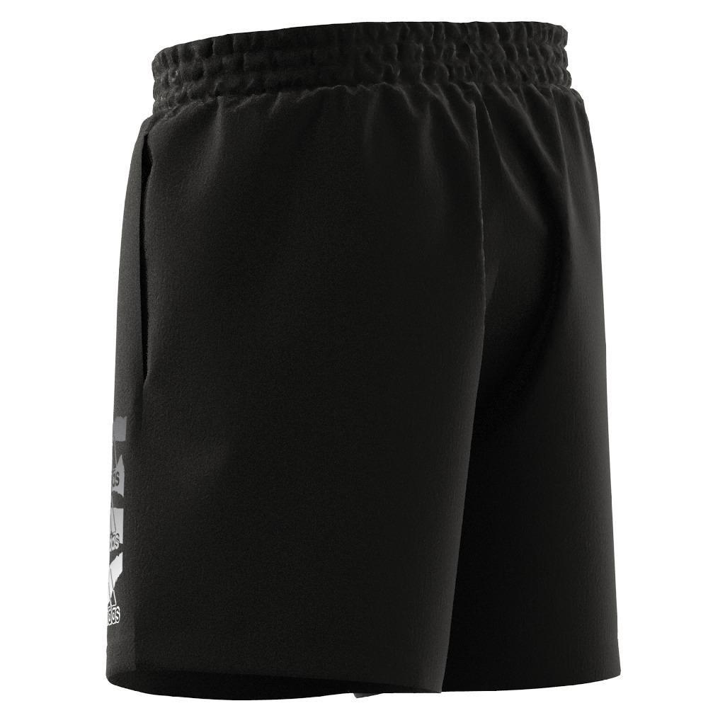Essentials BrandLove Chelsea Woven Shorts, Black, A901_ONE, large image number 10