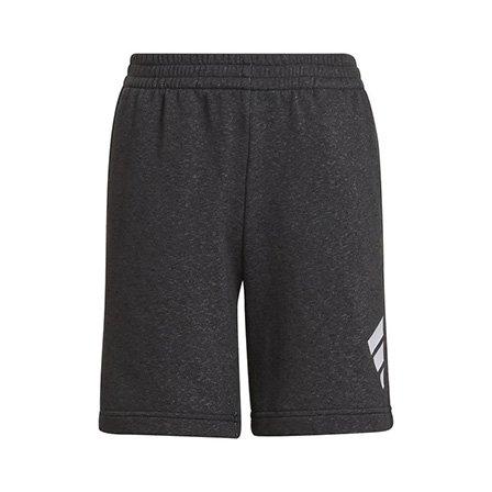 Kids Future Icons 3-Stripes Shorts, Black, , large image number 0