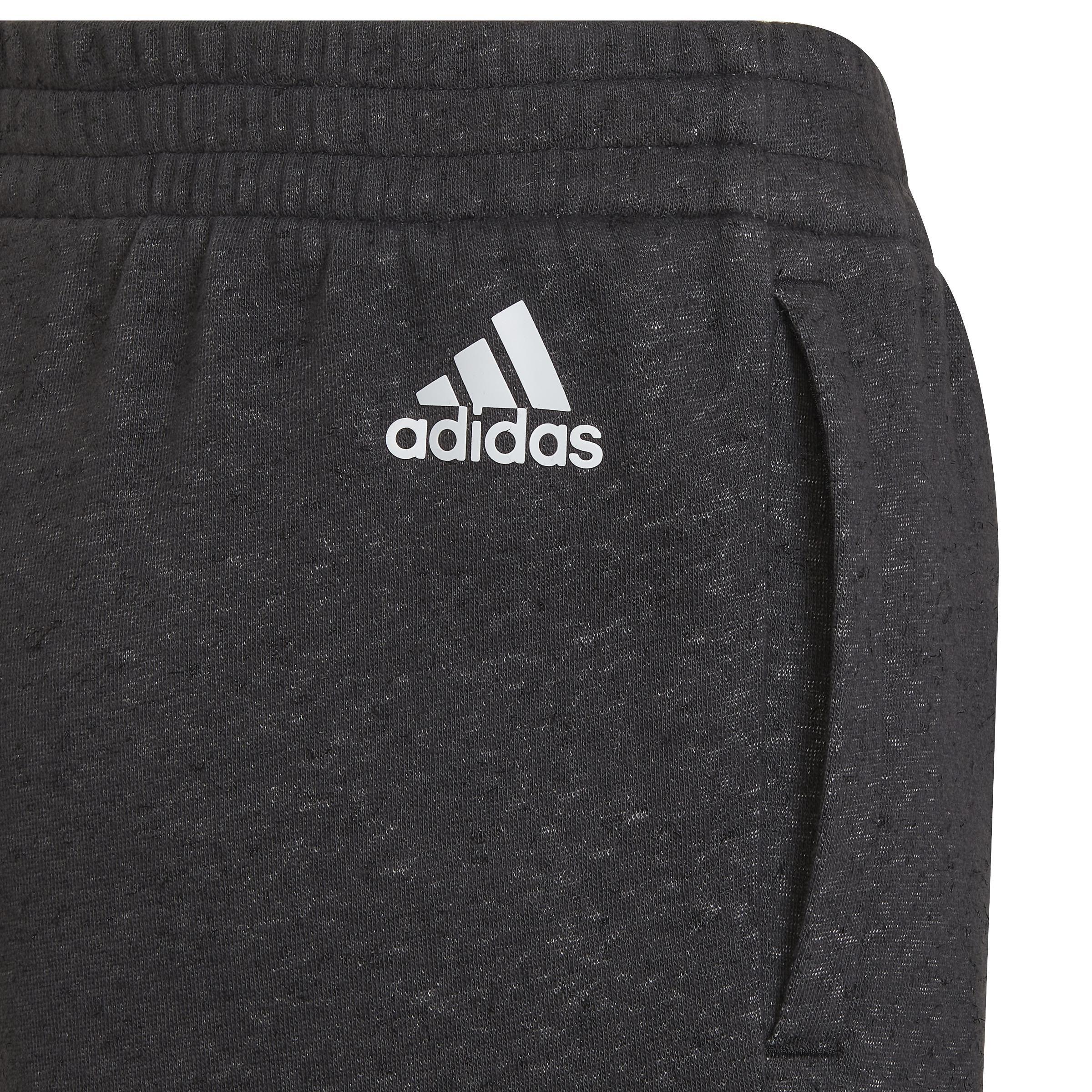 Kids Future Icons 3-Stripes Shorts, Black, , large image number 3