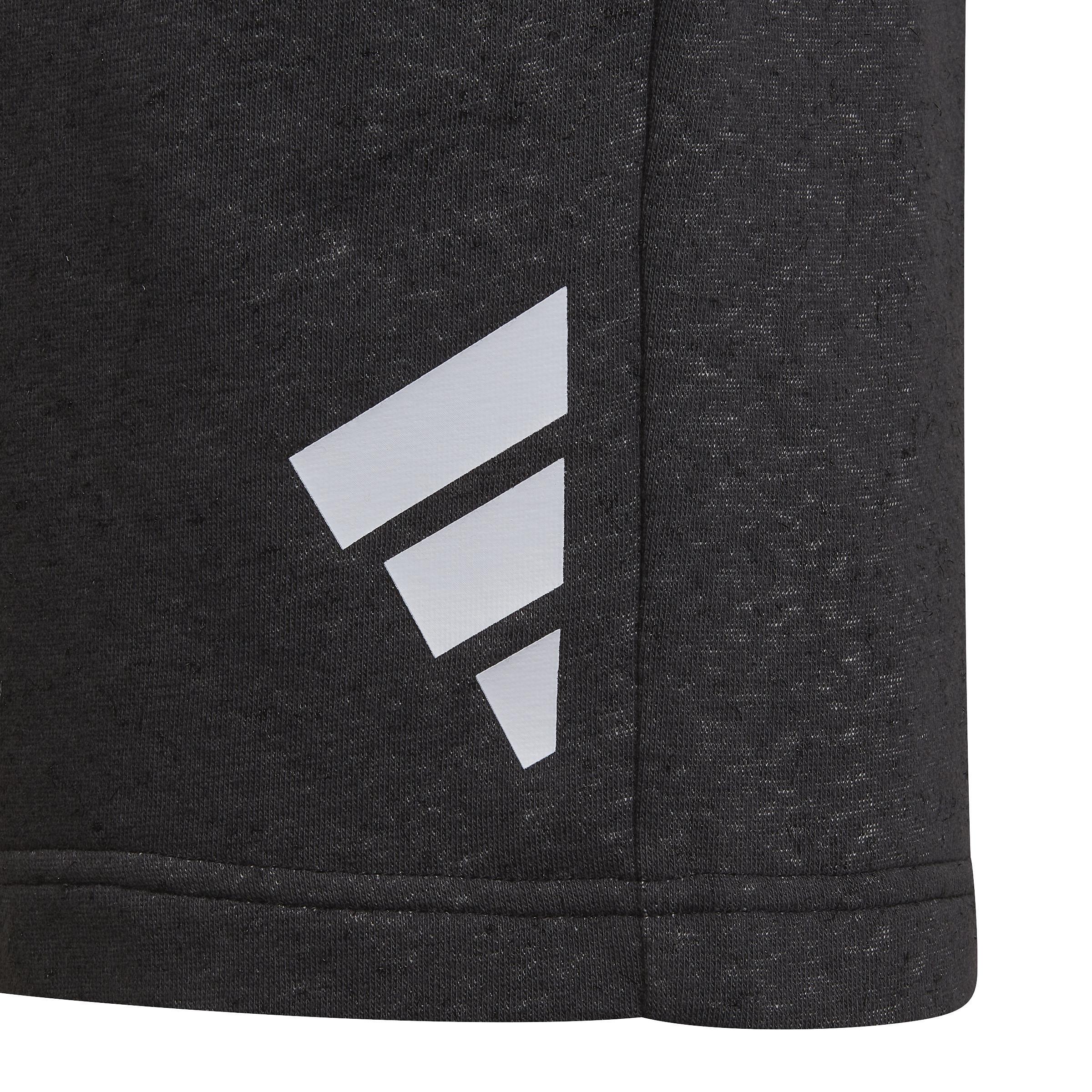 Kids Future Icons 3-Stripes Shorts, Black, , large image number 5