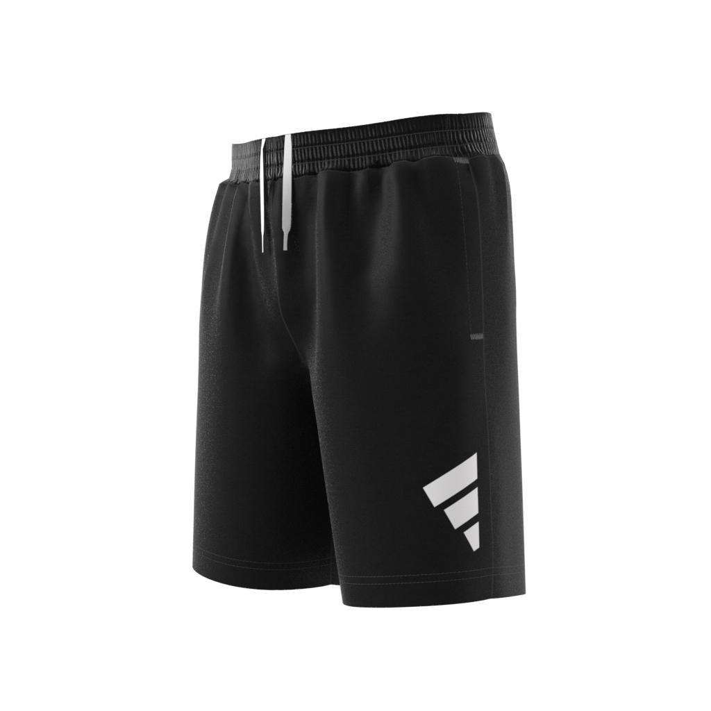 Kids Future Icons 3-Stripes Shorts, Black, , large image number 6