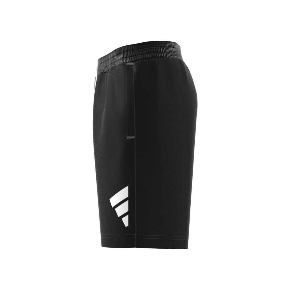 Kids Future Icons 3-Stripes Shorts, Black, , large image number 8