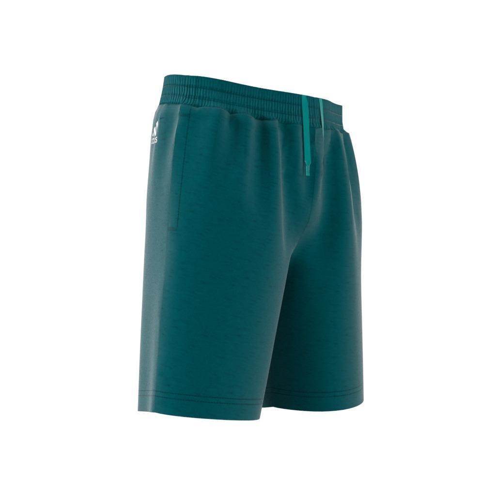 Kids Future Icons 3-Stripes Shorts, Turquoise, A901_ONE, large image number 6