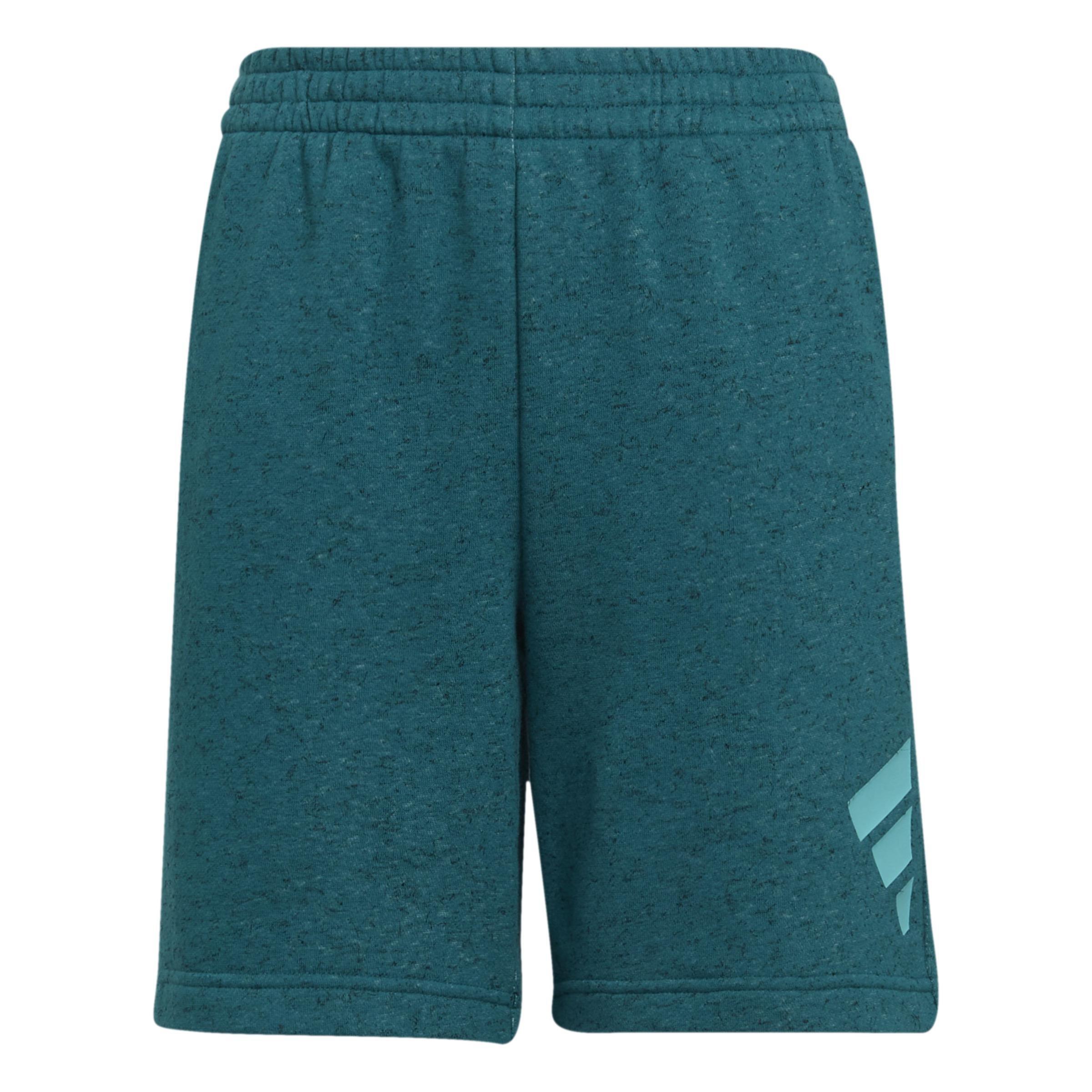 Kids Future Icons 3-Stripes Shorts, Turquoise, A901_ONE, large image number 7