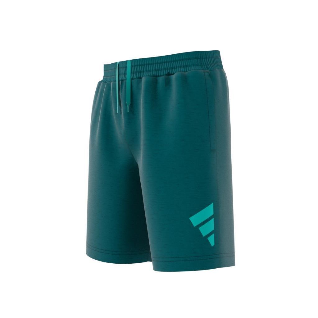 Kids Future Icons 3-Stripes Shorts, Turquoise, A901_ONE, large image number 9
