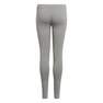 Kids Girls Adidas Essentials Linear Leggings, Grey, A901_ONE, thumbnail image number 2
