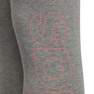 Kids Girls Adidas Essentials Linear Leggings, Grey, A901_ONE, thumbnail image number 5