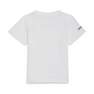 Kids Unisex Adidas Sprt Collection Shorts And Tee Set, White, A901_ONE, thumbnail image number 3