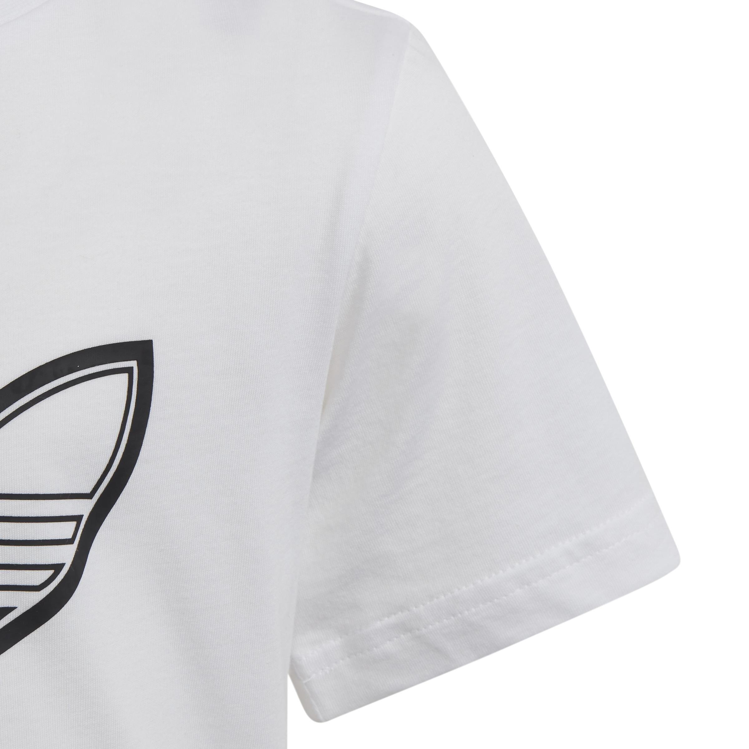 Unisex Kids adidas SPRT Collection T-Shirt, White, A901_ONE, large image number 5