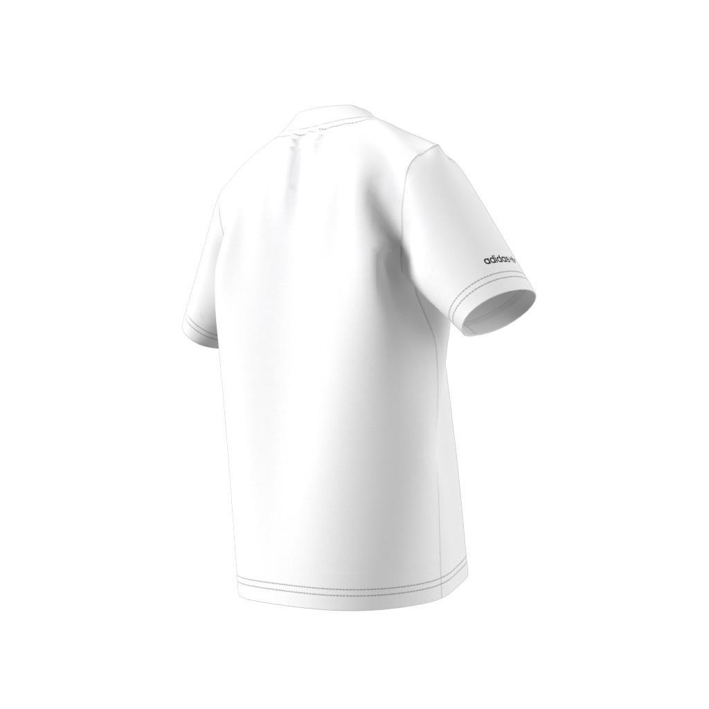 Unisex Kids adidas SPRT Collection T-Shirt, White, A901_ONE, large image number 6