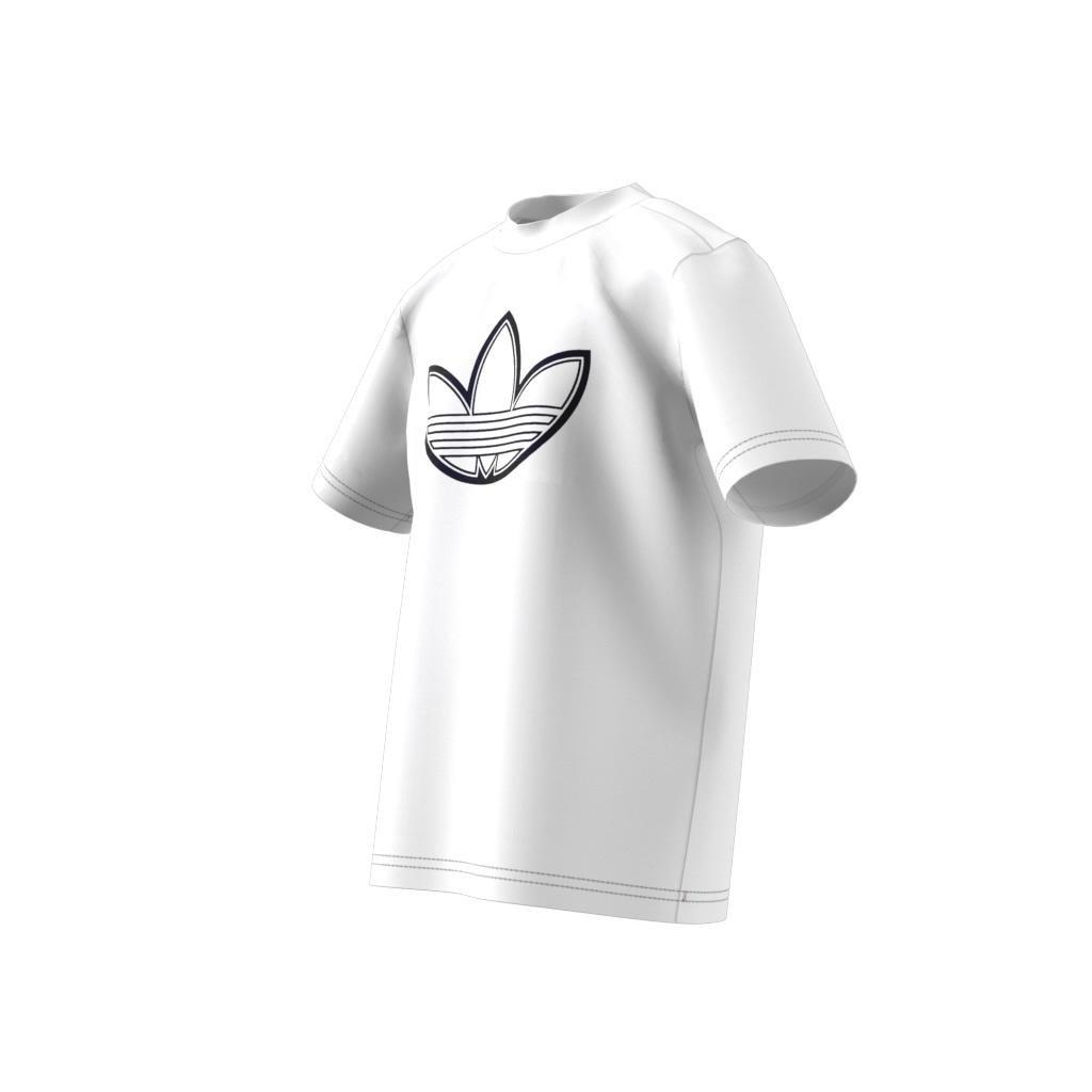 Unisex Kids adidas SPRT Collection T-Shirt, White, A901_ONE, large image number 7