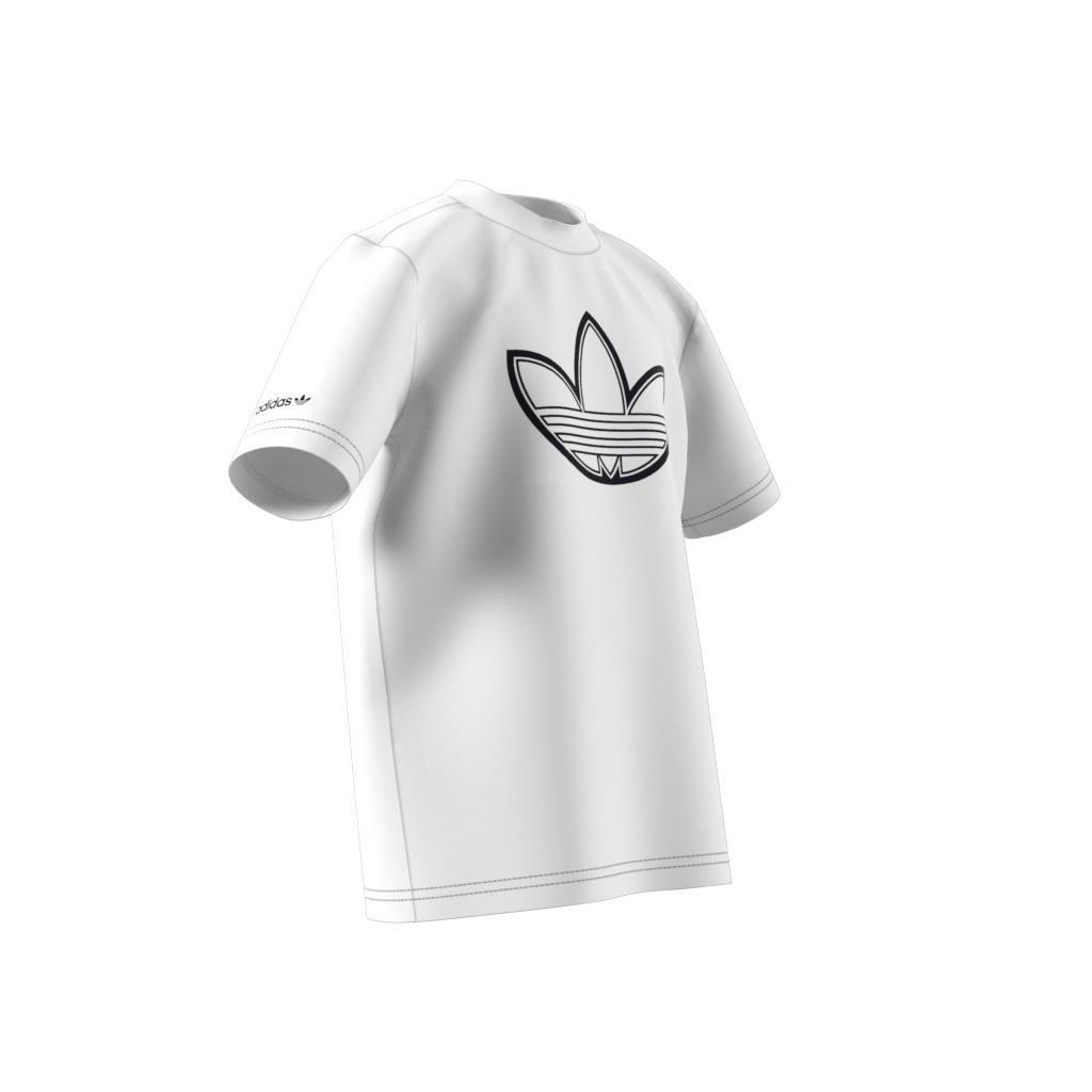 Unisex Kids adidas SPRT Collection T-Shirt, White, A901_ONE, large image number 9