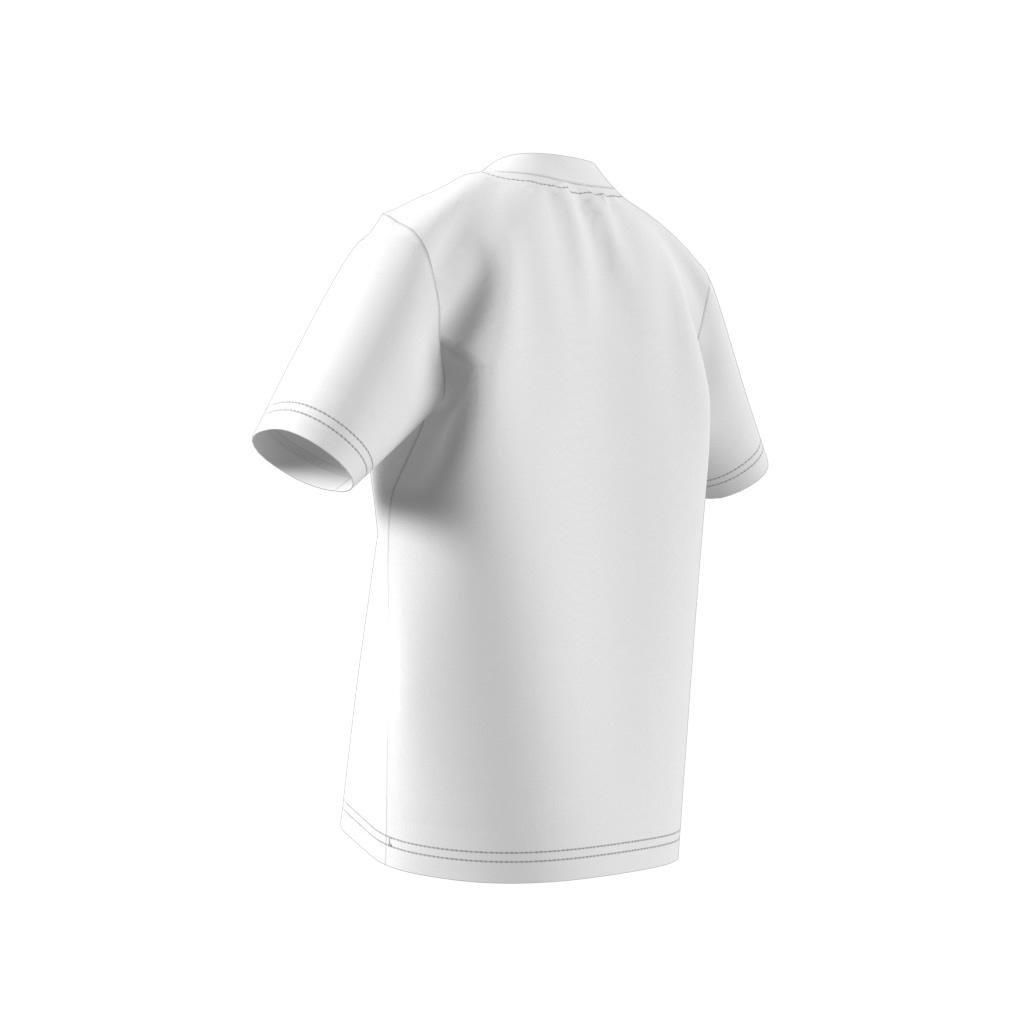 Unisex Kids adidas SPRT Collection T-Shirt, White, A901_ONE, large image number 10