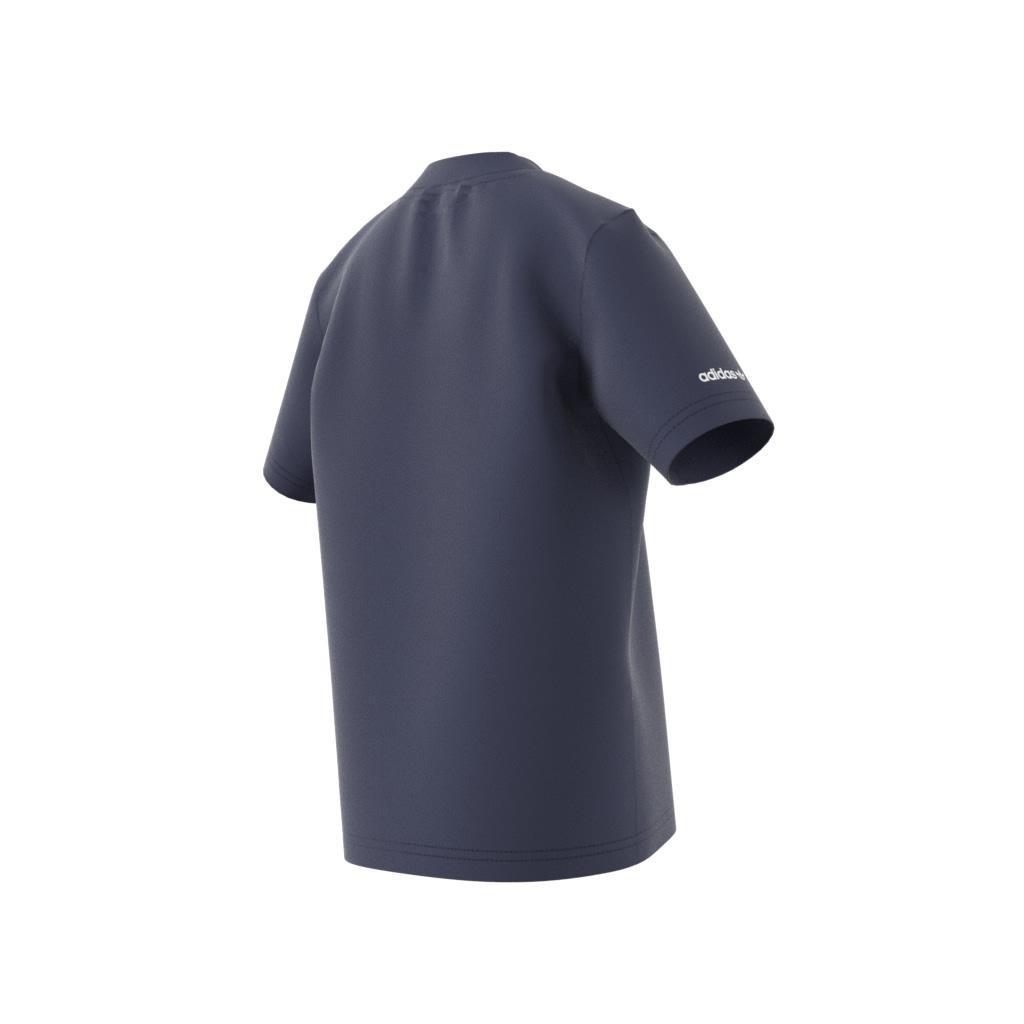 Unisex Kids adidas SPRT Collection T-Shirt, Blue, , large image number 7