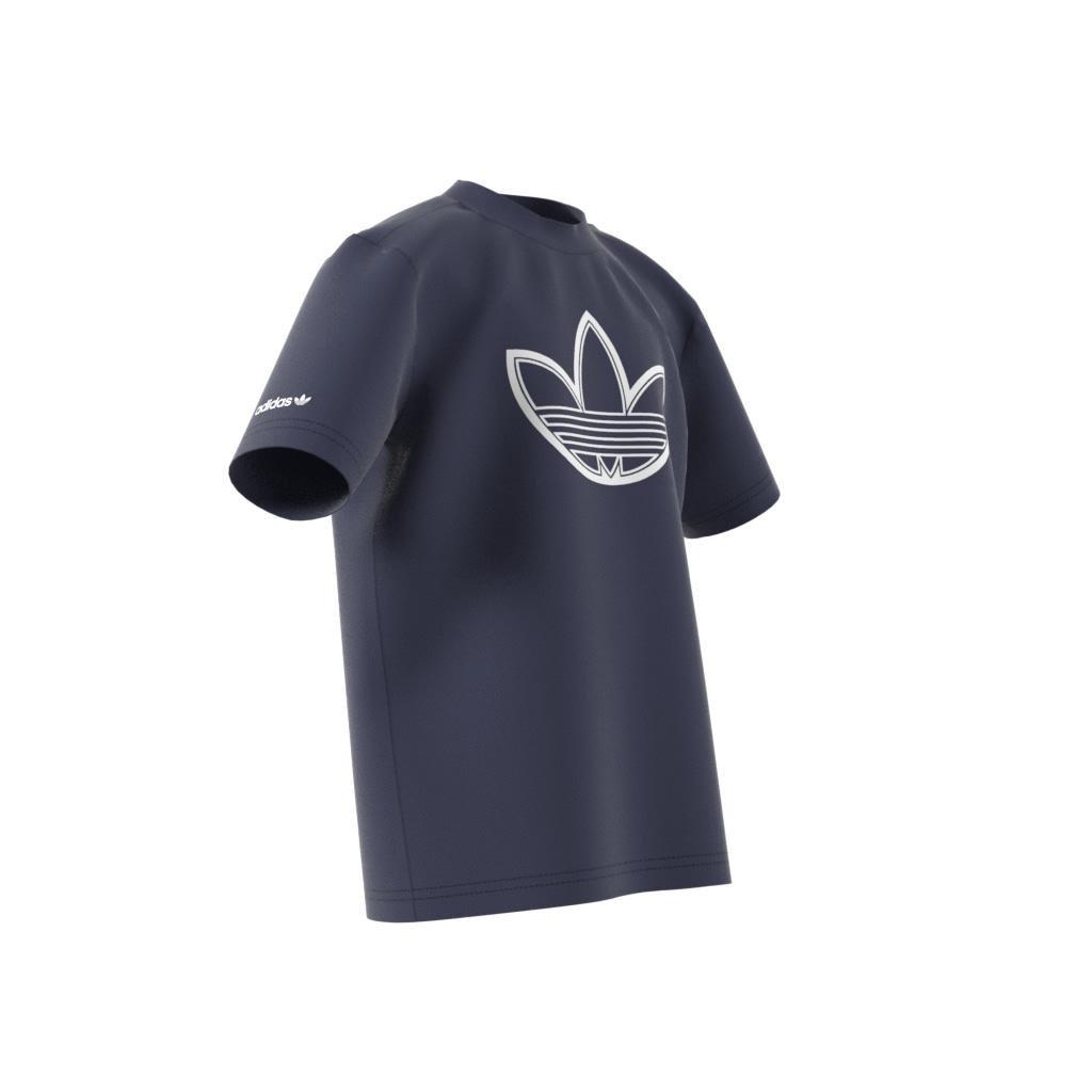 Unisex Kids adidas SPRT Collection T-Shirt, Blue, , large image number 8