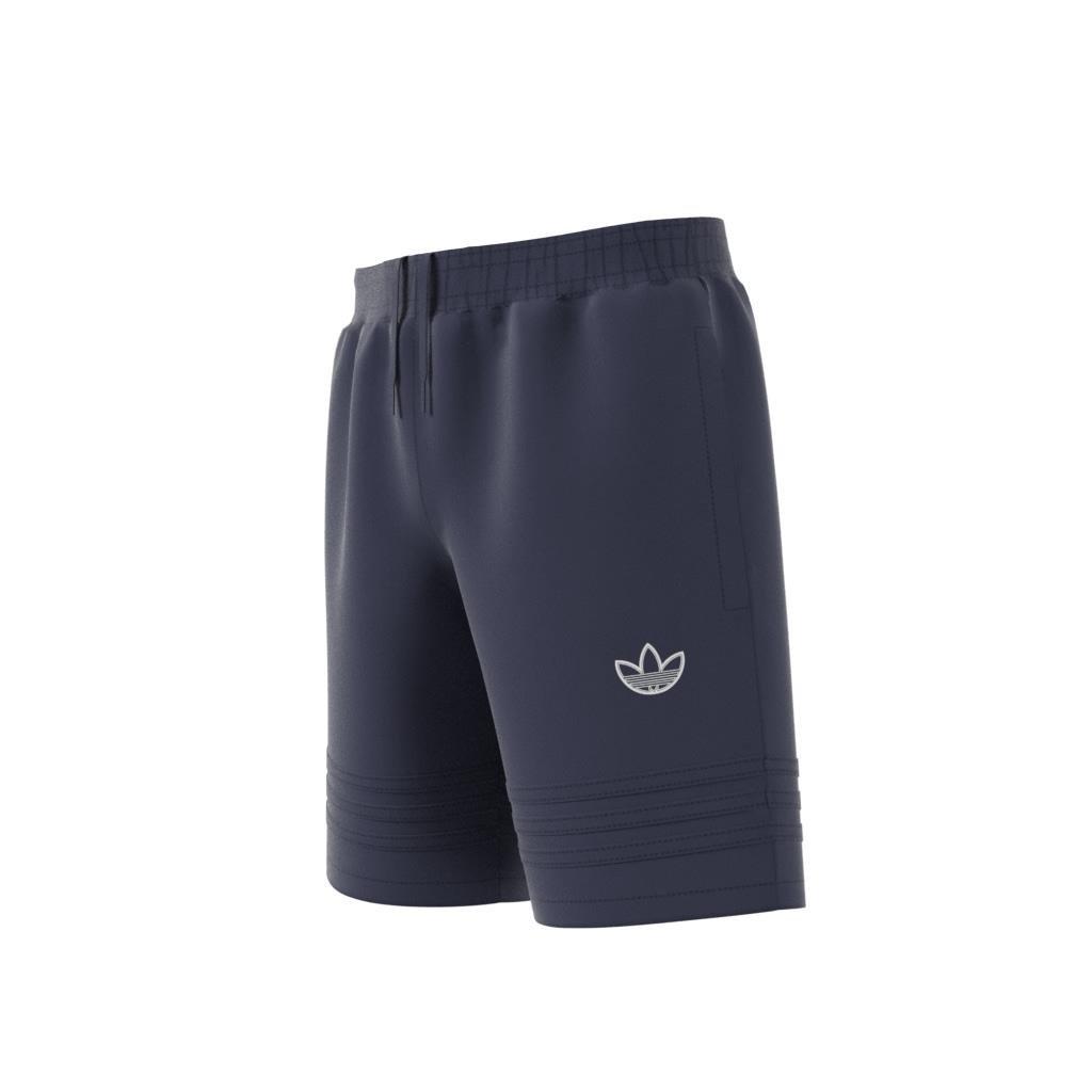 Unisex Kids adidas SPRT Collection Shorts, Blue, A901_ONE, large image number 6