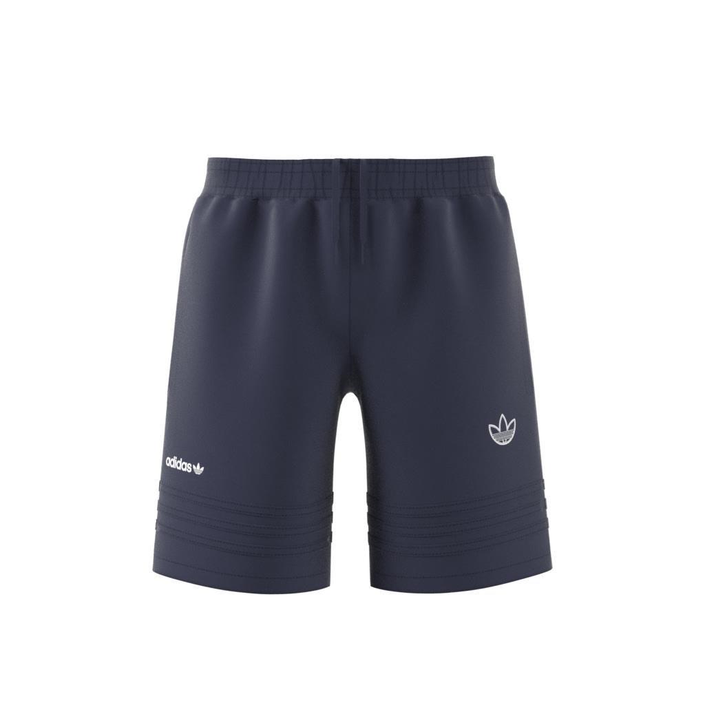 Unisex Kids adidas SPRT Collection Shorts, Blue, A901_ONE, large image number 7