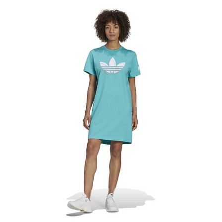 Women Streetball Dress, Turquoise, A901_ONE, large image number 0