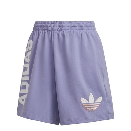 Women Streetball Shorts, Purple, A901_ONE, large image number 0