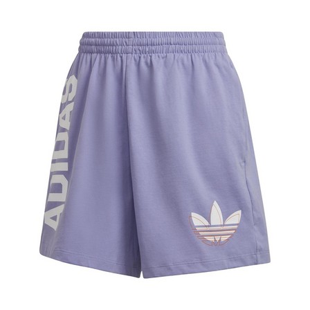 Women Streetball Shorts, Purple, A901_ONE, large image number 2