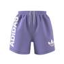 Women Streetball Shorts, Purple, A901_ONE, thumbnail image number 3