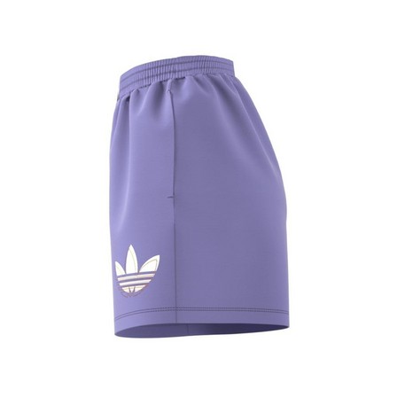 Women Streetball Shorts, Purple, A901_ONE, large image number 4
