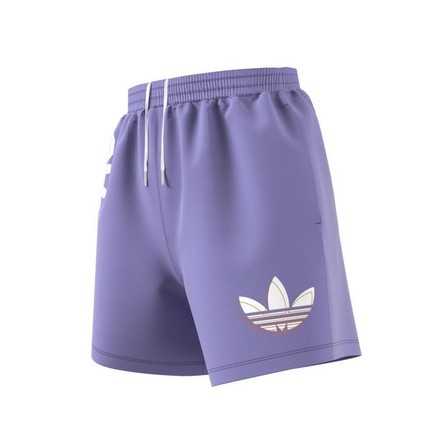 Women Streetball Shorts, Purple, A901_ONE, large image number 9