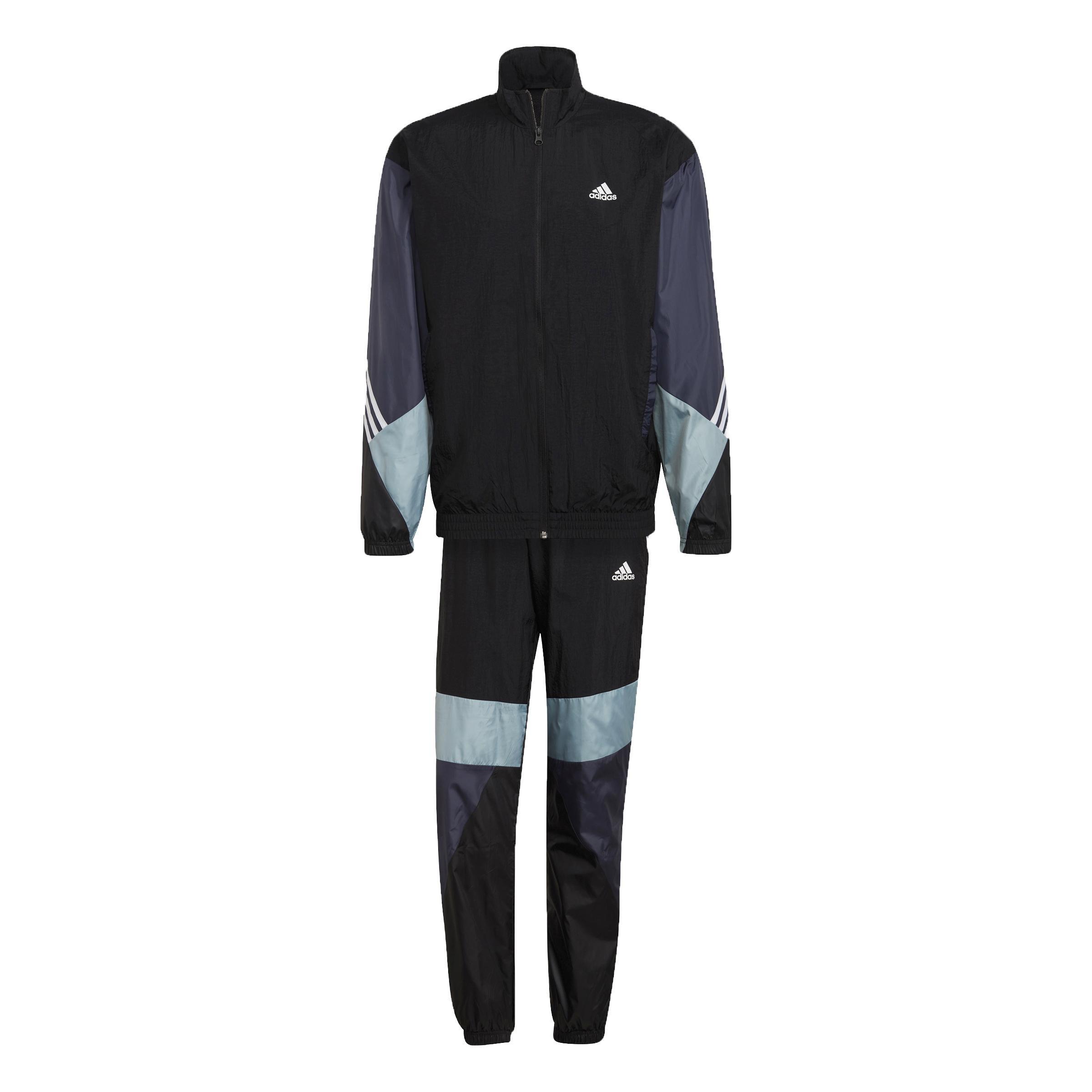 Future Retro Woven Tracksuit, Black