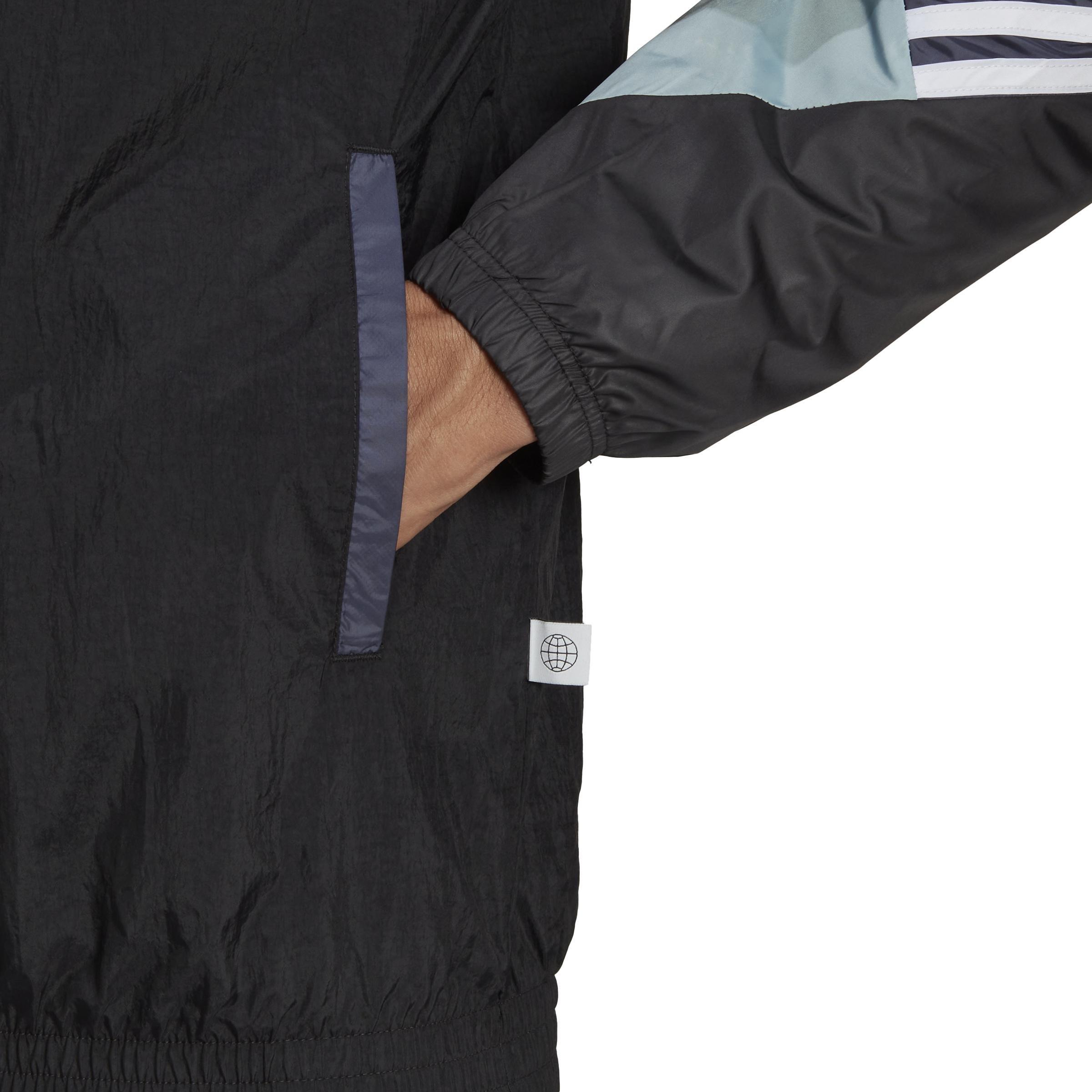 Future Retro Woven Tracksuit, Black, , large image number 4