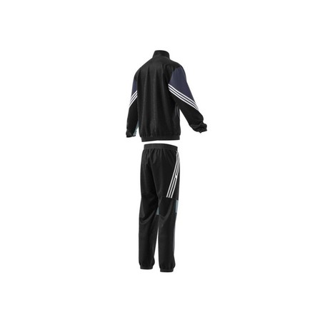 Men Future Retro Woven Tracksuit, Black, A901_ONE, large image number 9