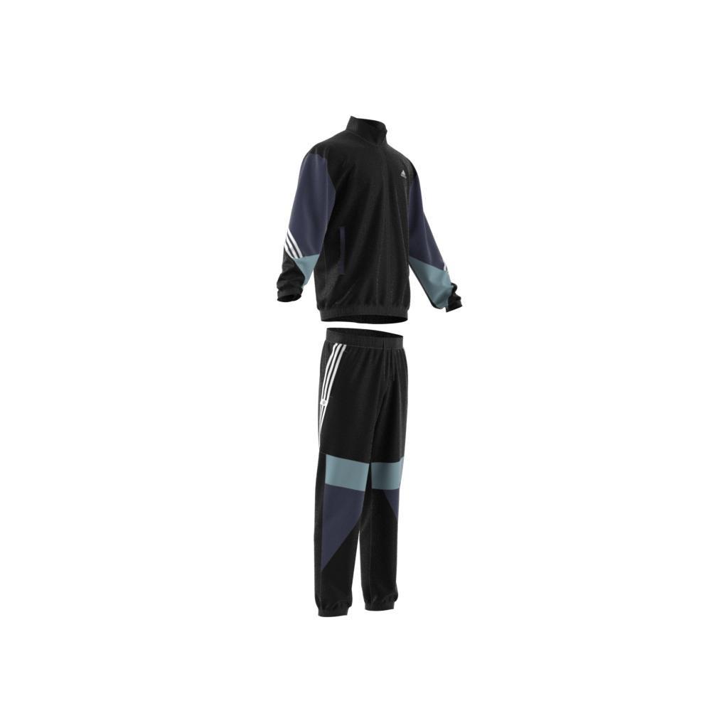 Future Retro Woven Tracksuit, Black, A901_ONE, large image number 10