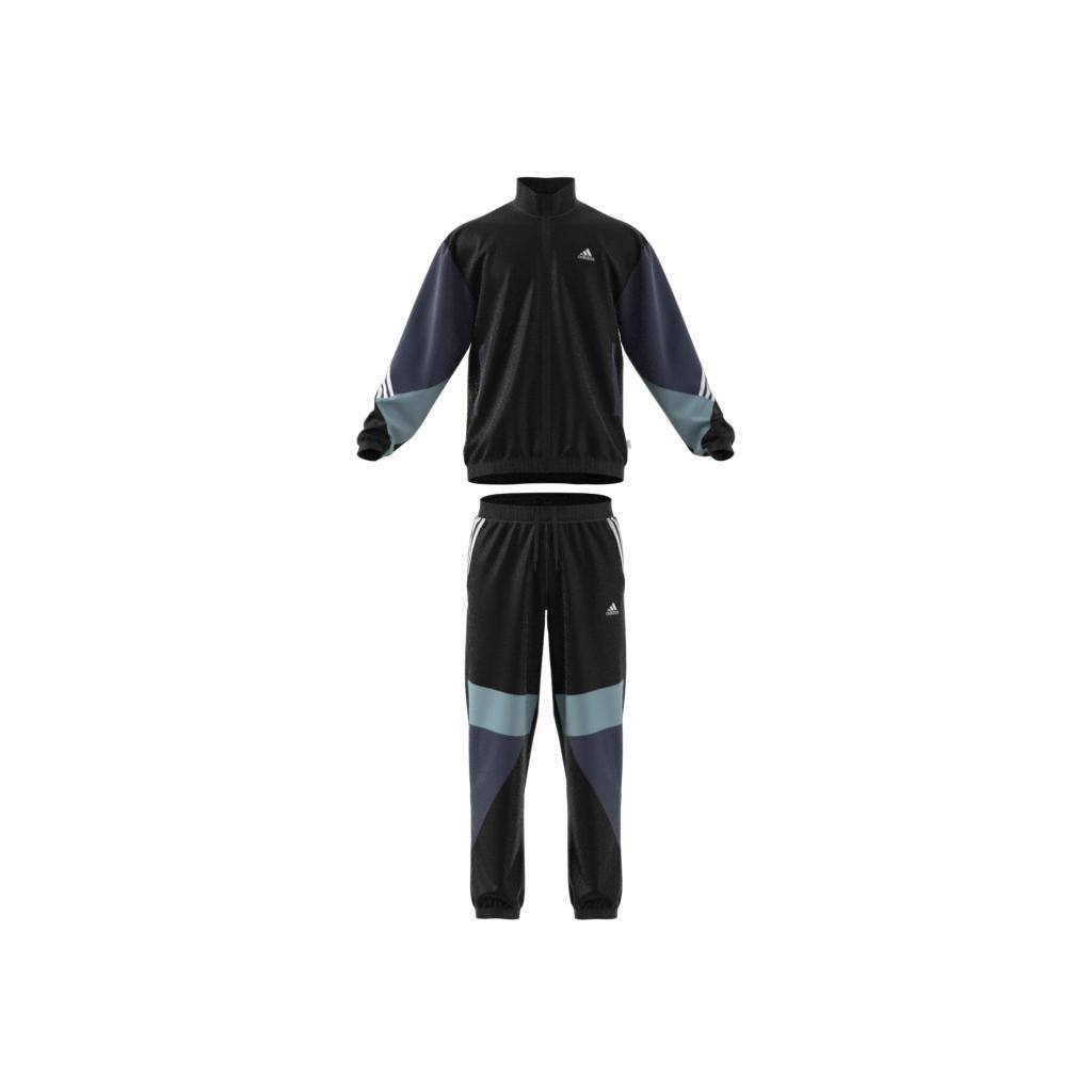 Future Retro Woven Tracksuit, Black, A901_ONE, large image number 12