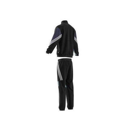 Men Future Retro Woven Tracksuit, Black, A901_ONE, large image number 14