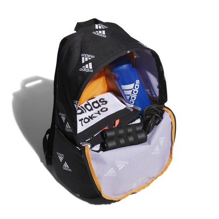 Unisex Bts Brandpack Graphic Backpack, Black, A901_ONE, large image number 2
