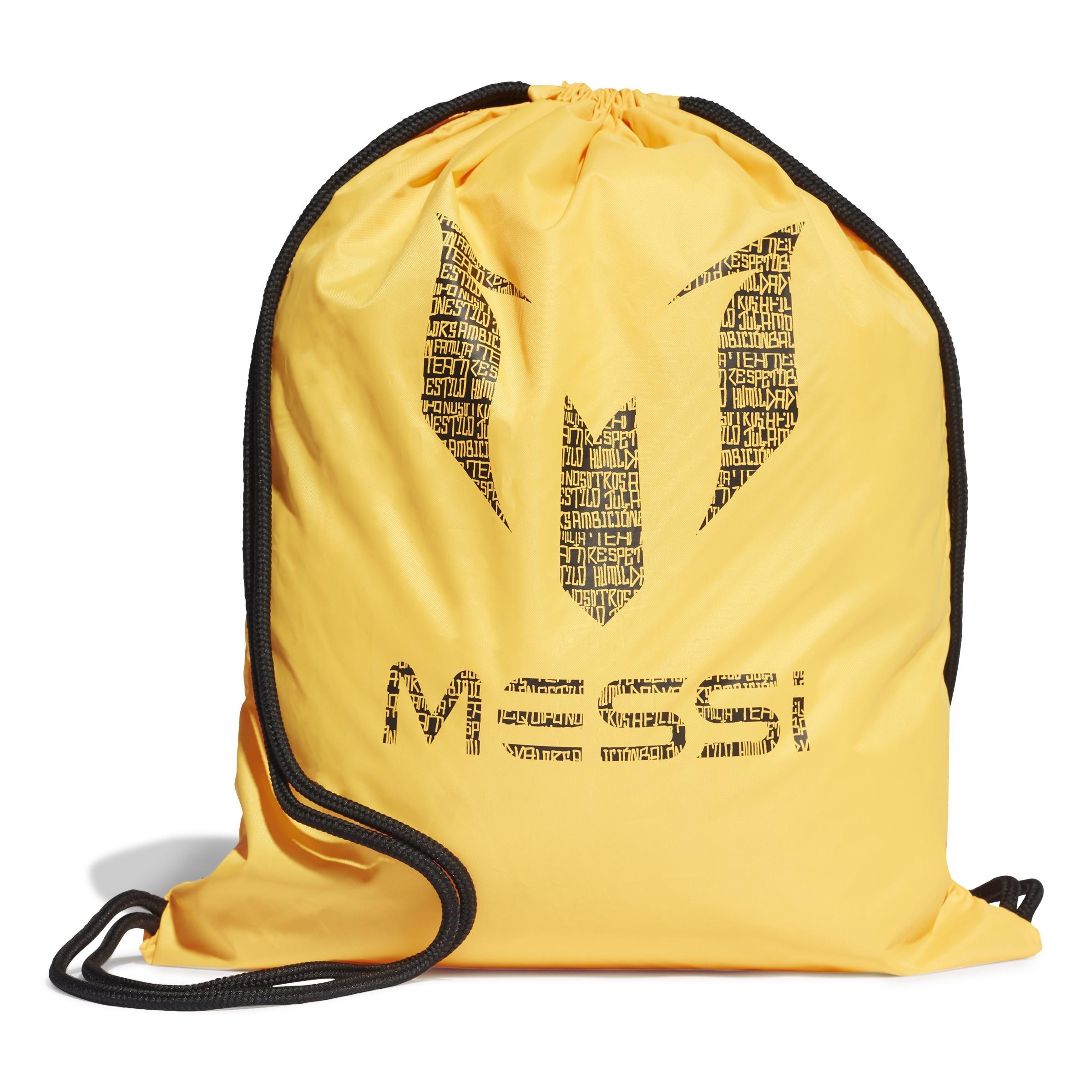 Unisex Kids adidas x Messi Gym Sack, Orange, A901_ONE, large image number 0